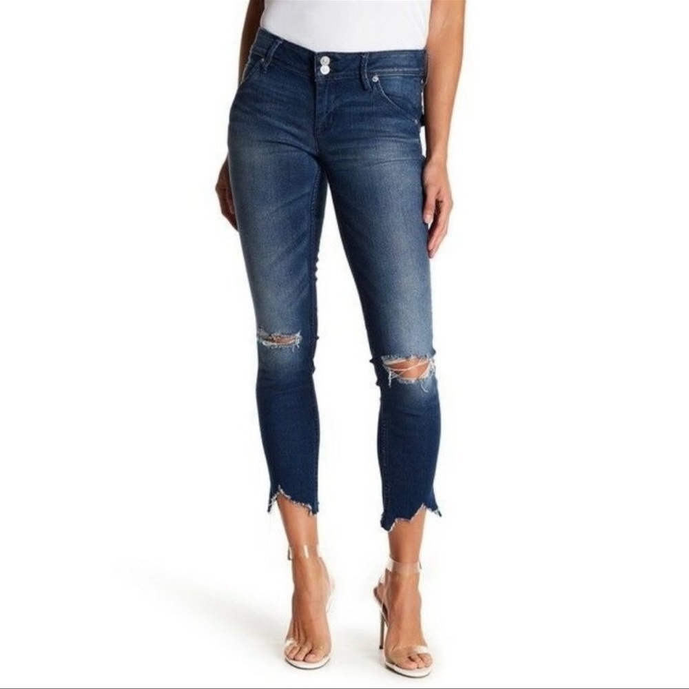 Hudson Crop Colin Skinny Jeans